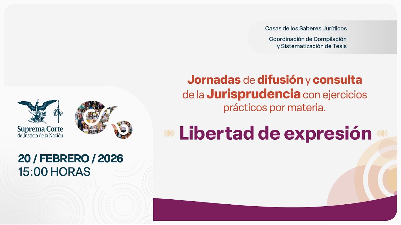 🔴 Jornadas de Difusión y Consulta de la Jurisprudencia con ejercicio prácticos por materia