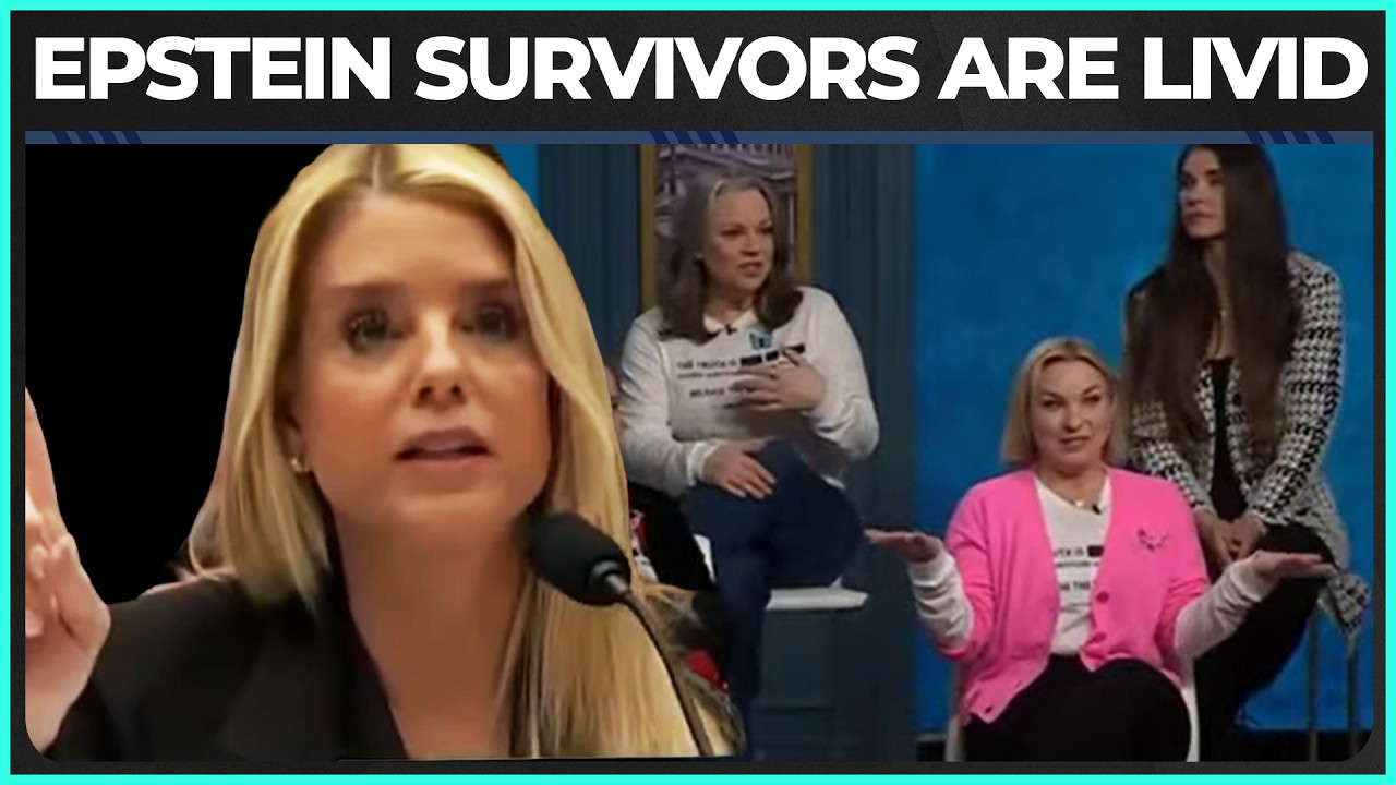 Epstein Survivors Give A REALITY CHECK To Pam Bondi