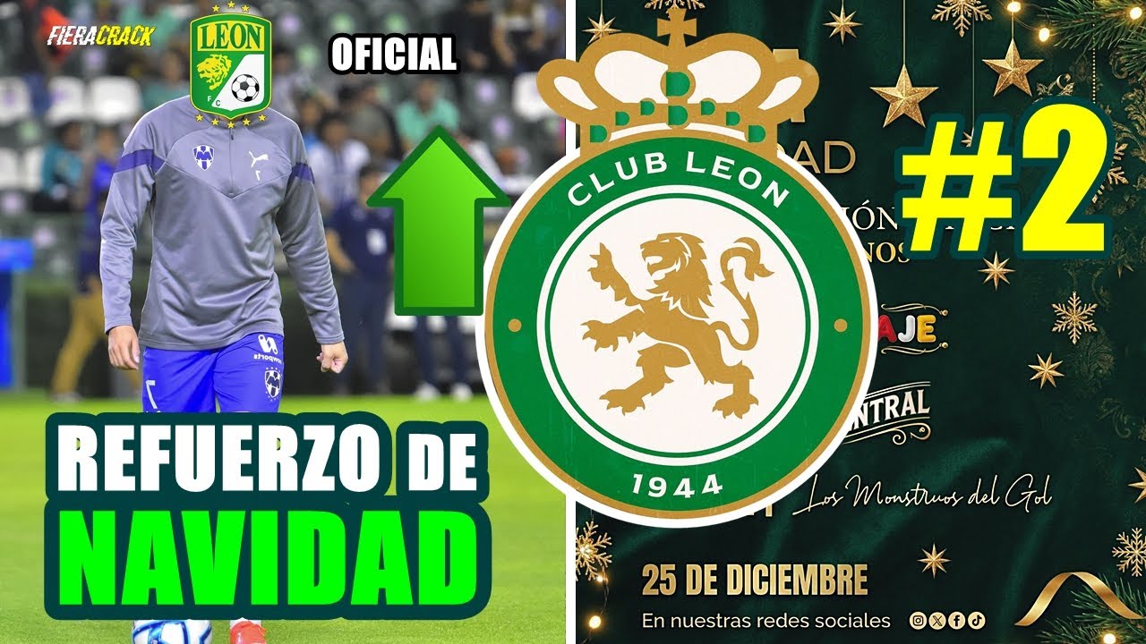 ✅🔥 SEGUNDO REFUERZO NAVIDE&Ntilde;O! Sebastian Vegas FICHAJE OFICIAL CLUB LE&Oacute;N ✅  Fichajes Clausura 2026