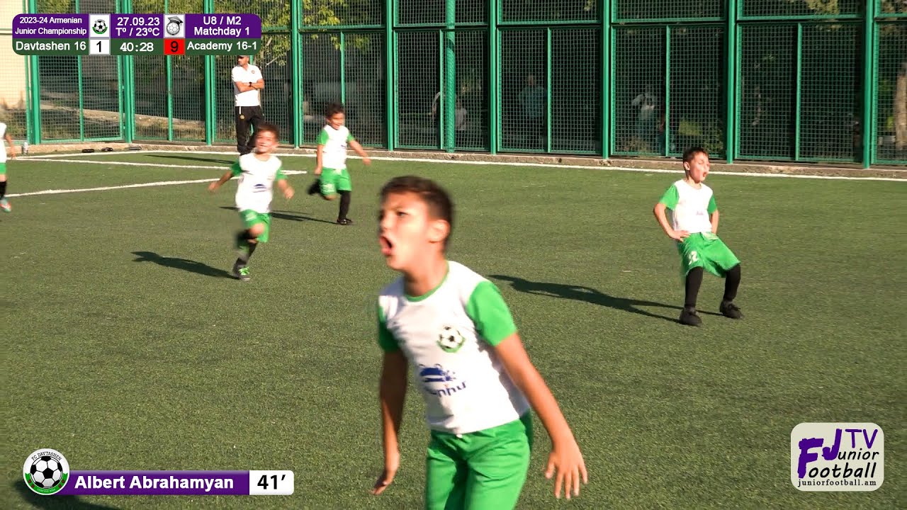 Davtashen 16 (1-9) Academy 16-1 (27.09.23) 2023-24 AJC U8/M2, Matchday 1