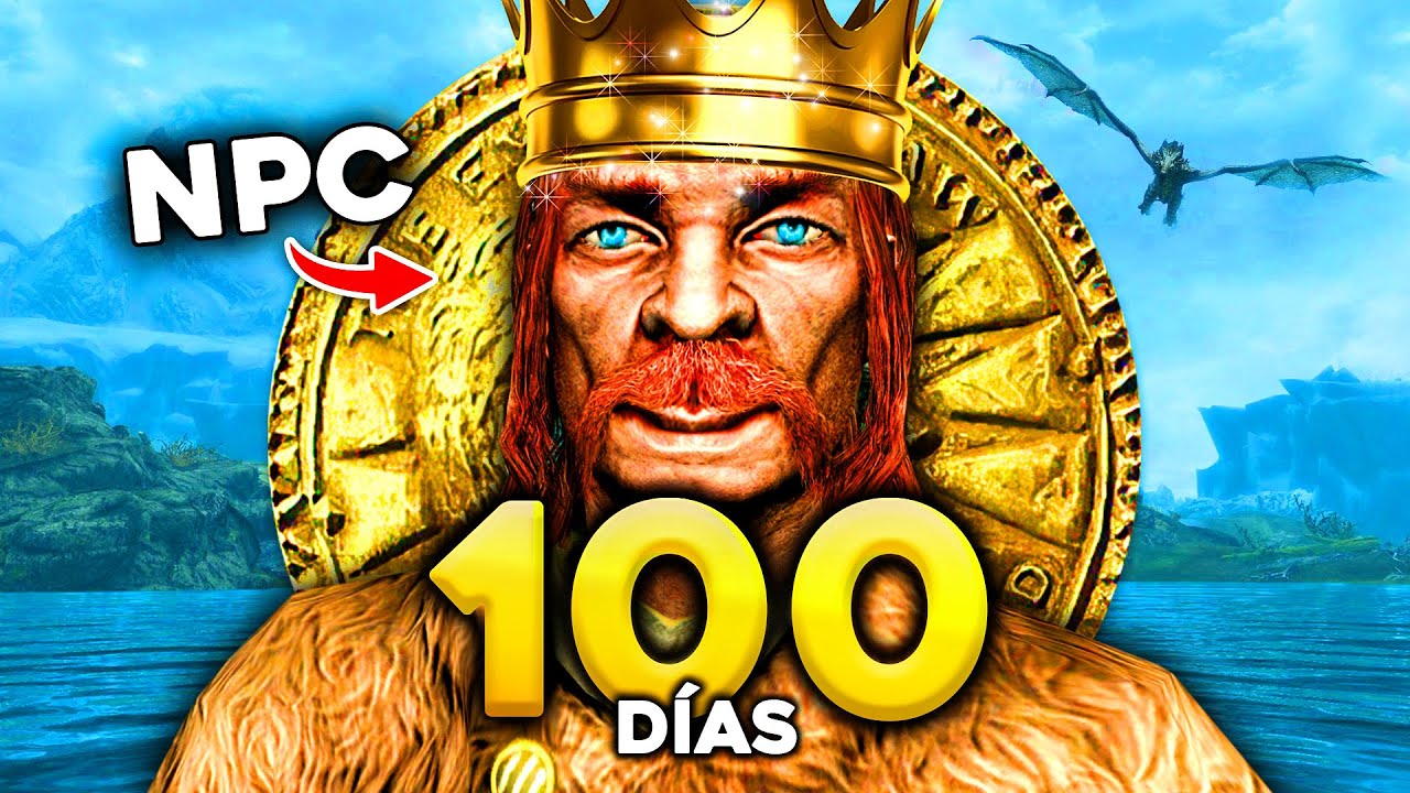 100 DÍAS COMO PURO NPC en Skyrim  La Experiencia NPC Definitiva