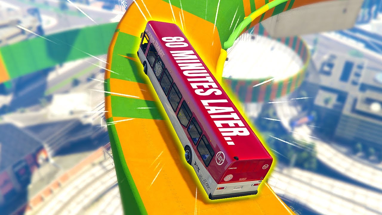 This GTA Bus Parkour Was NOT Gangsta