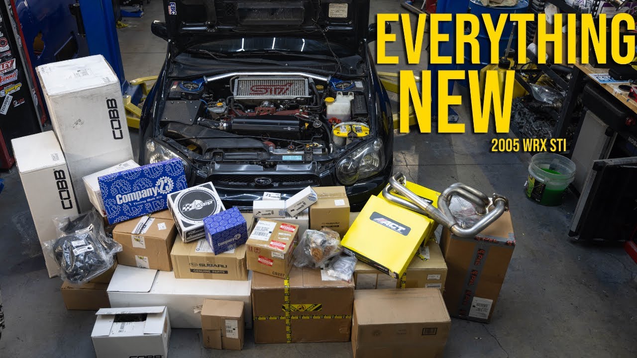 A Quick 2005 Subaru WRX STI build