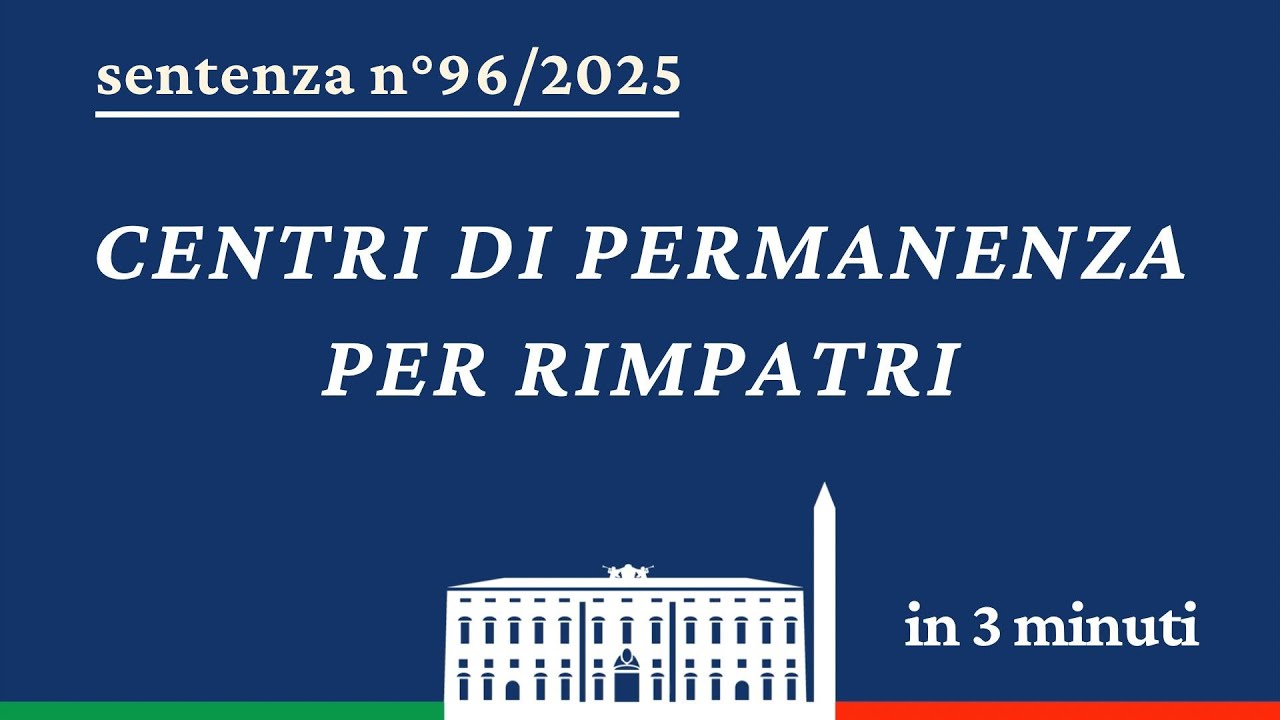 Trattenimento nei centri di permanenza per rimpatri (CPR)