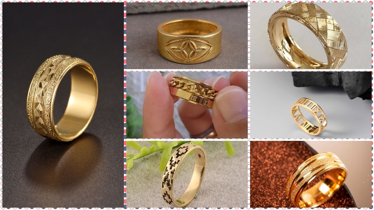 latest gold thumb ring design for men || new gold thumb ring design for men🔥