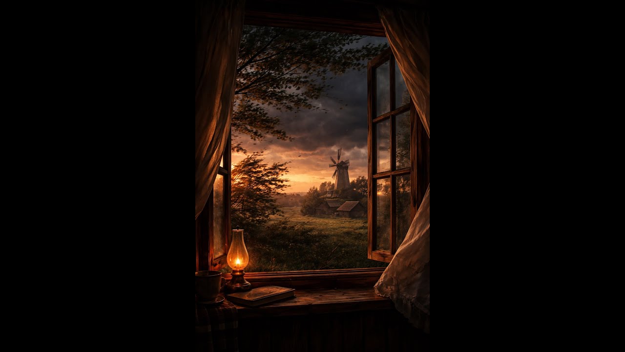 🍃 Calm Before the Storm | 5 Hours of Relaxing Wind Ambience