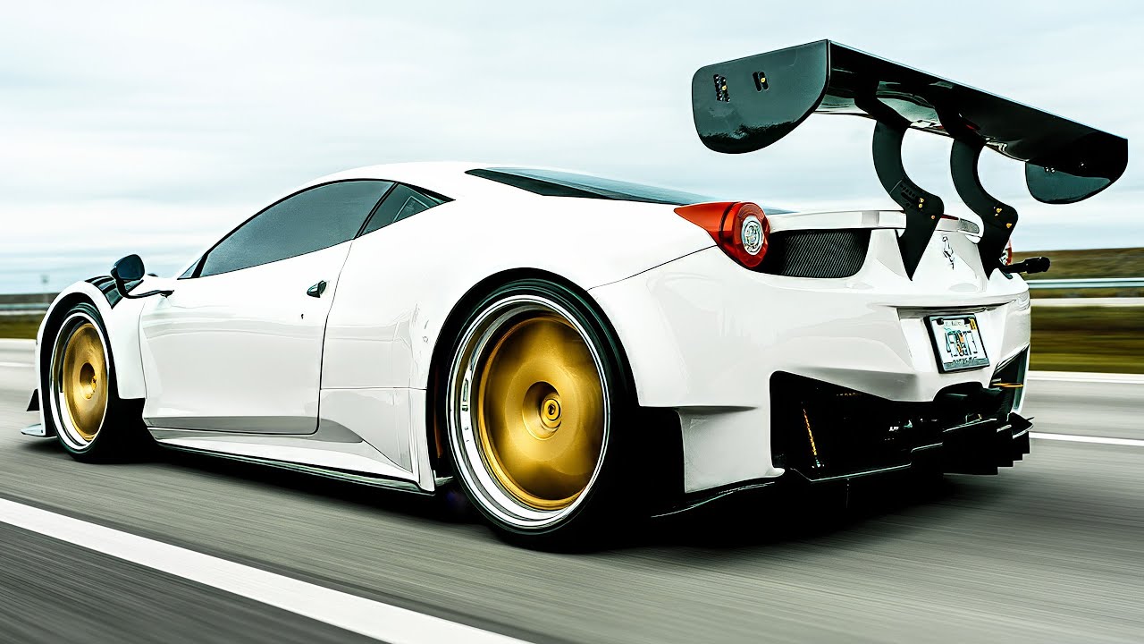 1 Hour | Ferrari 458 GT3 Widebody | 4K