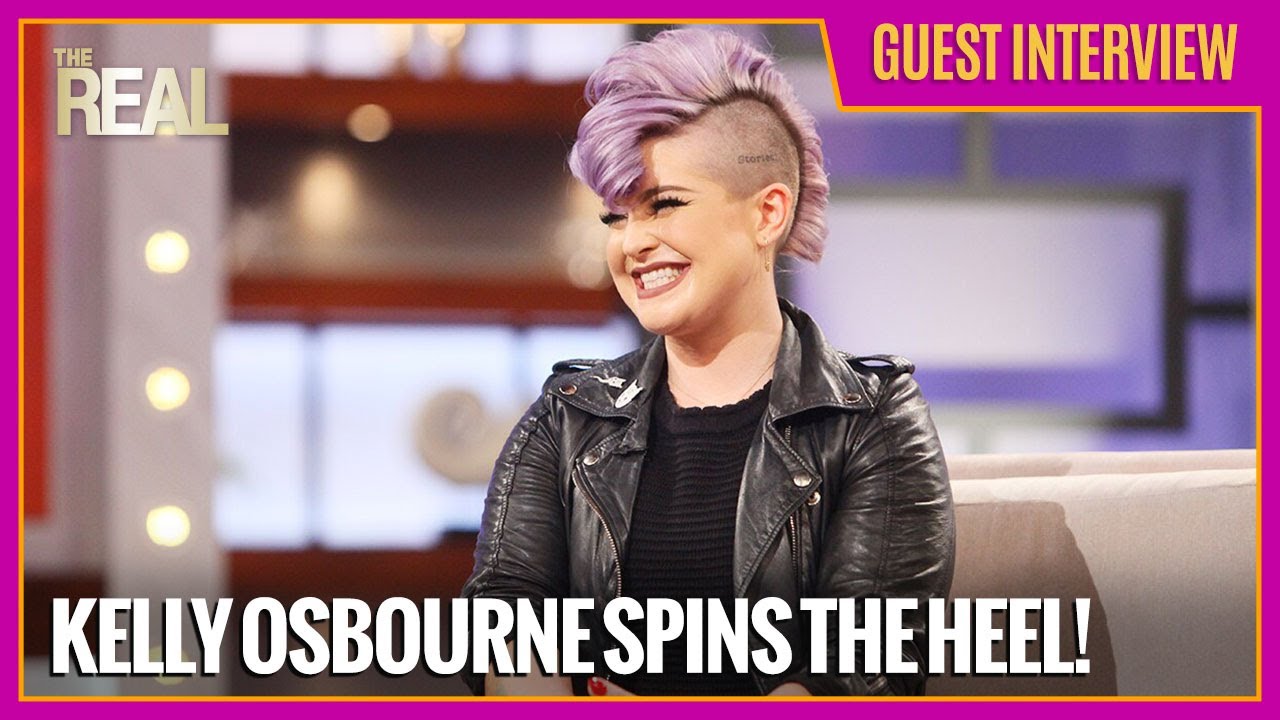 Kelly Osbourne Spins the Heel!