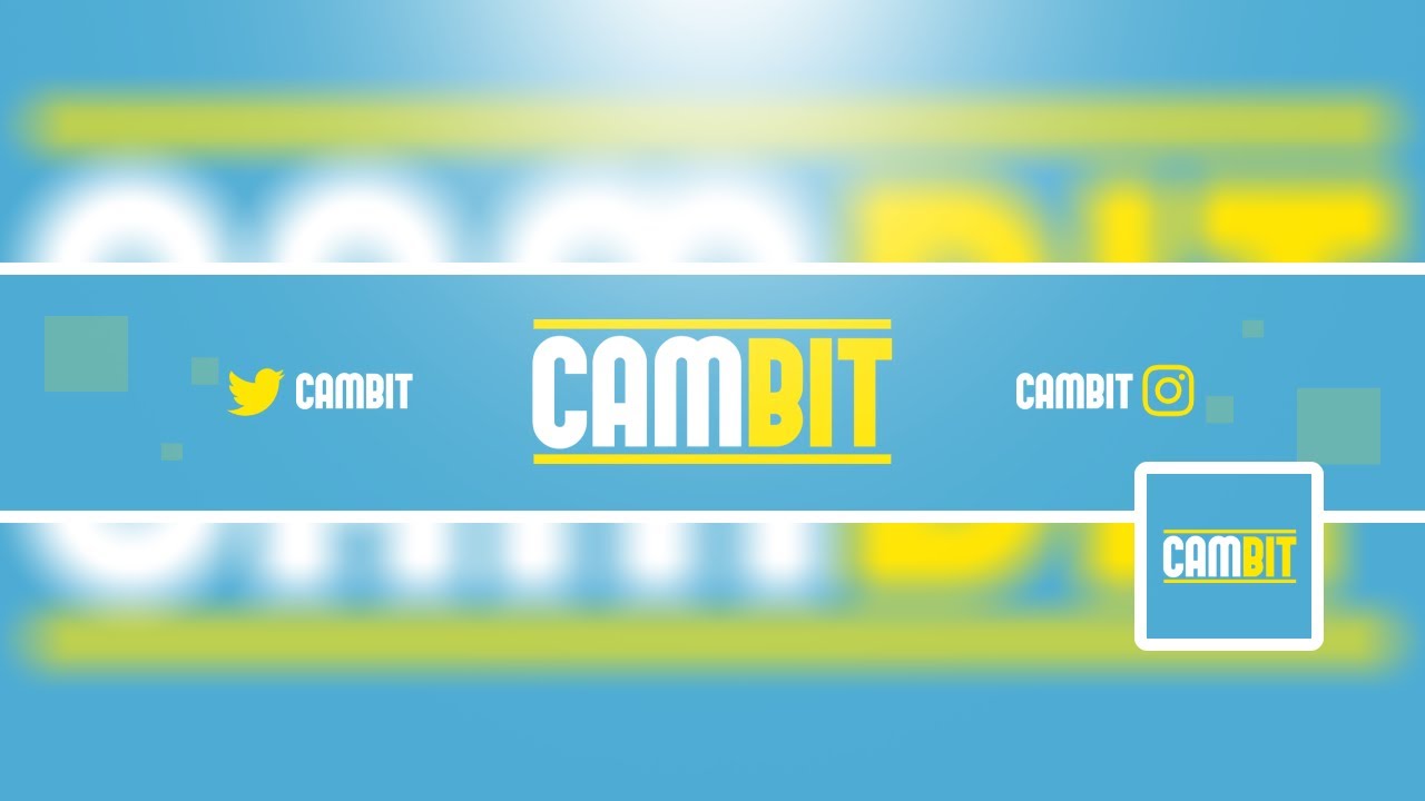 How to make a MATCHING BANNER & LOGO in Photopea!