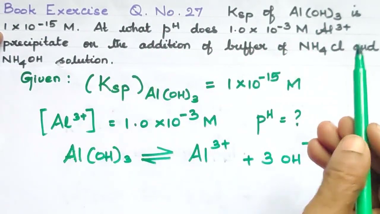 book exercise 27/Ionic Equilibrium