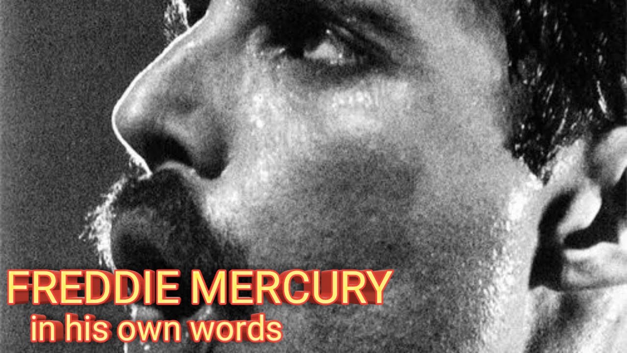 Freddie Mercury In His Own Words #FreddieMercury #Queen #MarieQuisl