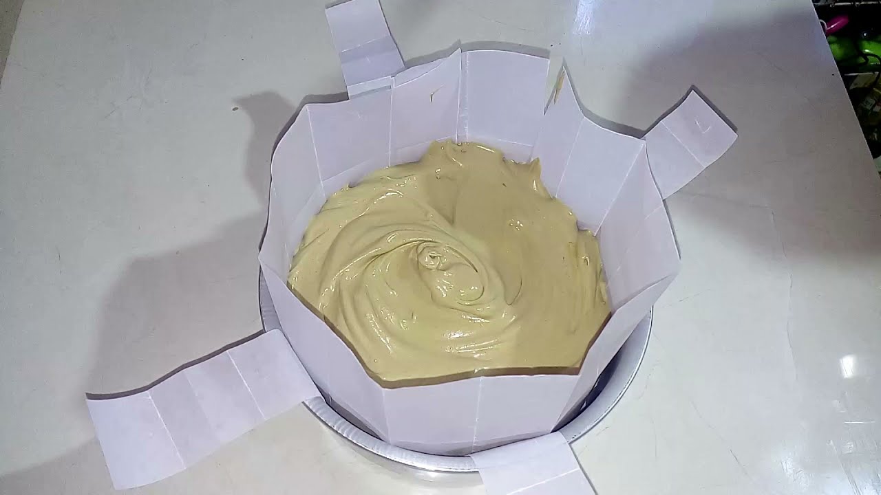 MOLDE DESMONTABLE con PAPEL MANTECA para postres y tortas heladas| solución| Estefanía Elizabeth