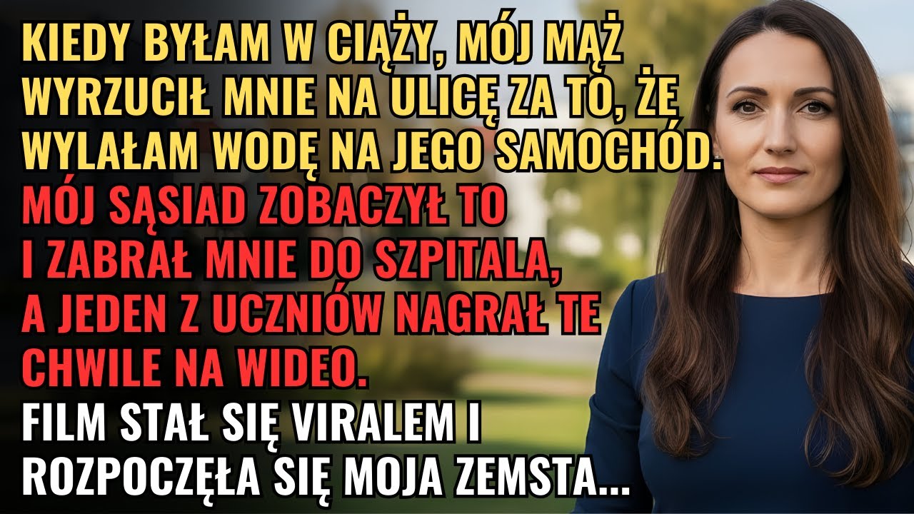 PORZUCONA W CIĄŻY😱 Mąż Wyrzucił Mnie Z Auta Bo Bał Się O SKÓRĘ! Co Stało Się Potem...🔥