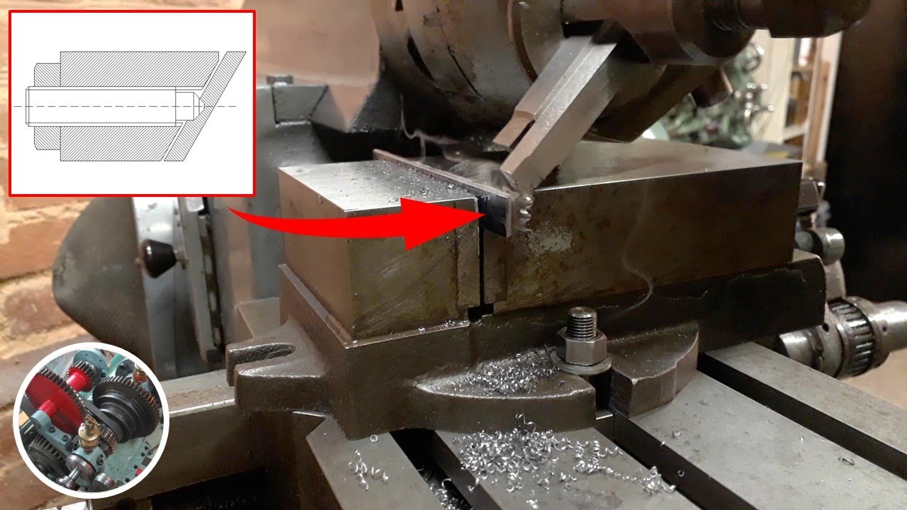 #4: Machining lathe parts from CAD drawings on a shaper
