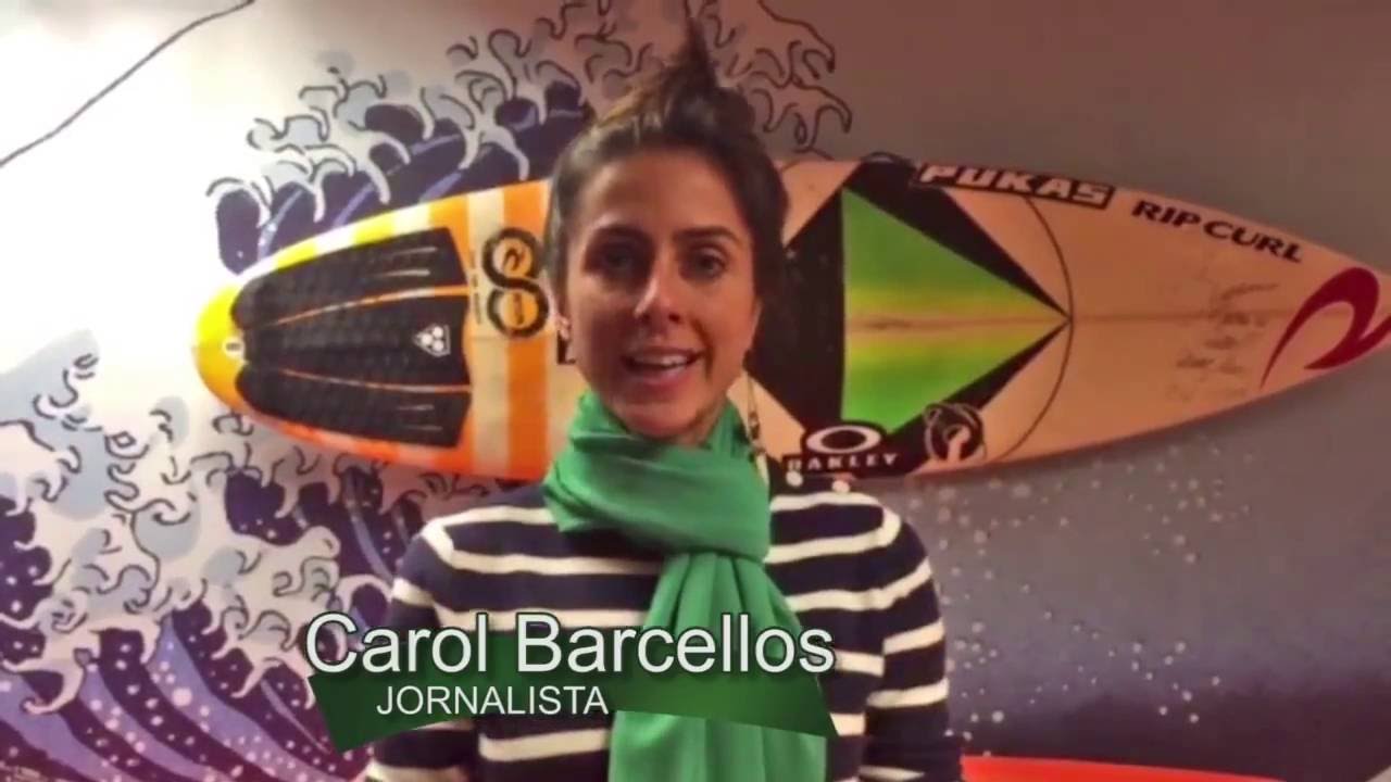 Julho Verde 2016 - Carol Barcellos TV Globo