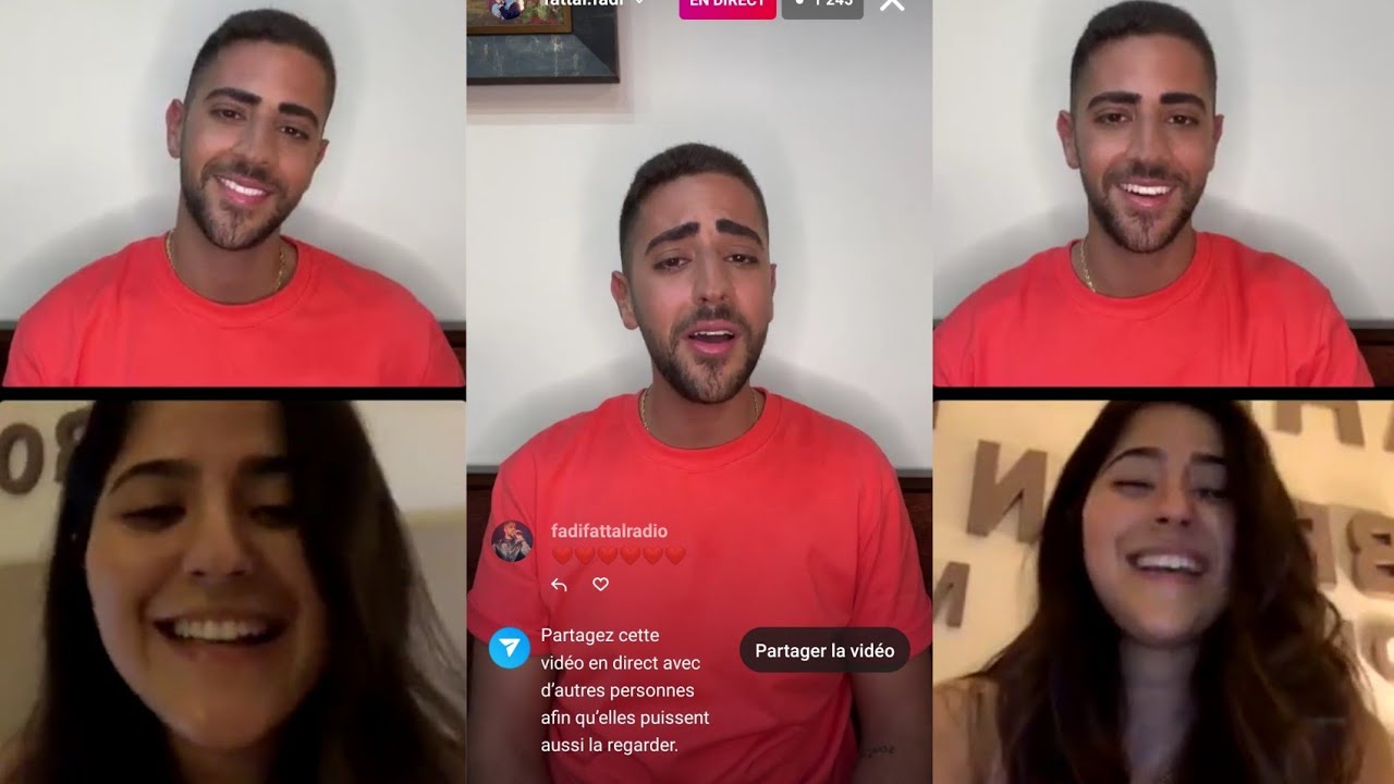 لايف فادي فتال كامل / طلعت معه نادين لمنور