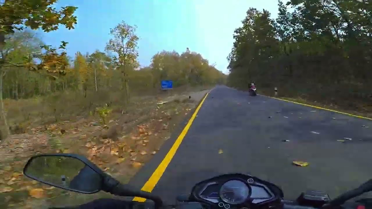 Highway through the woods | Autumn Falls | Open Road Stories | ORSvlog