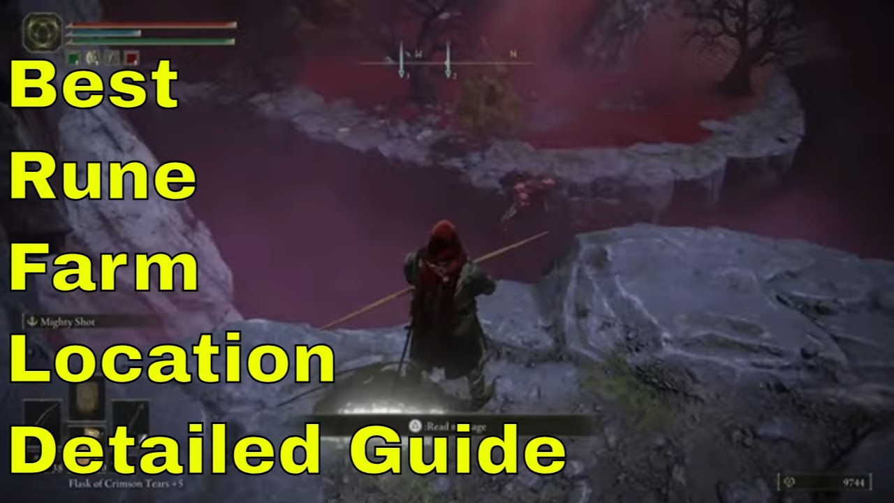 Elden Ring Best Mid Game Rune Farm Location Detailed Guide (Palace Approach Ledge-Road)