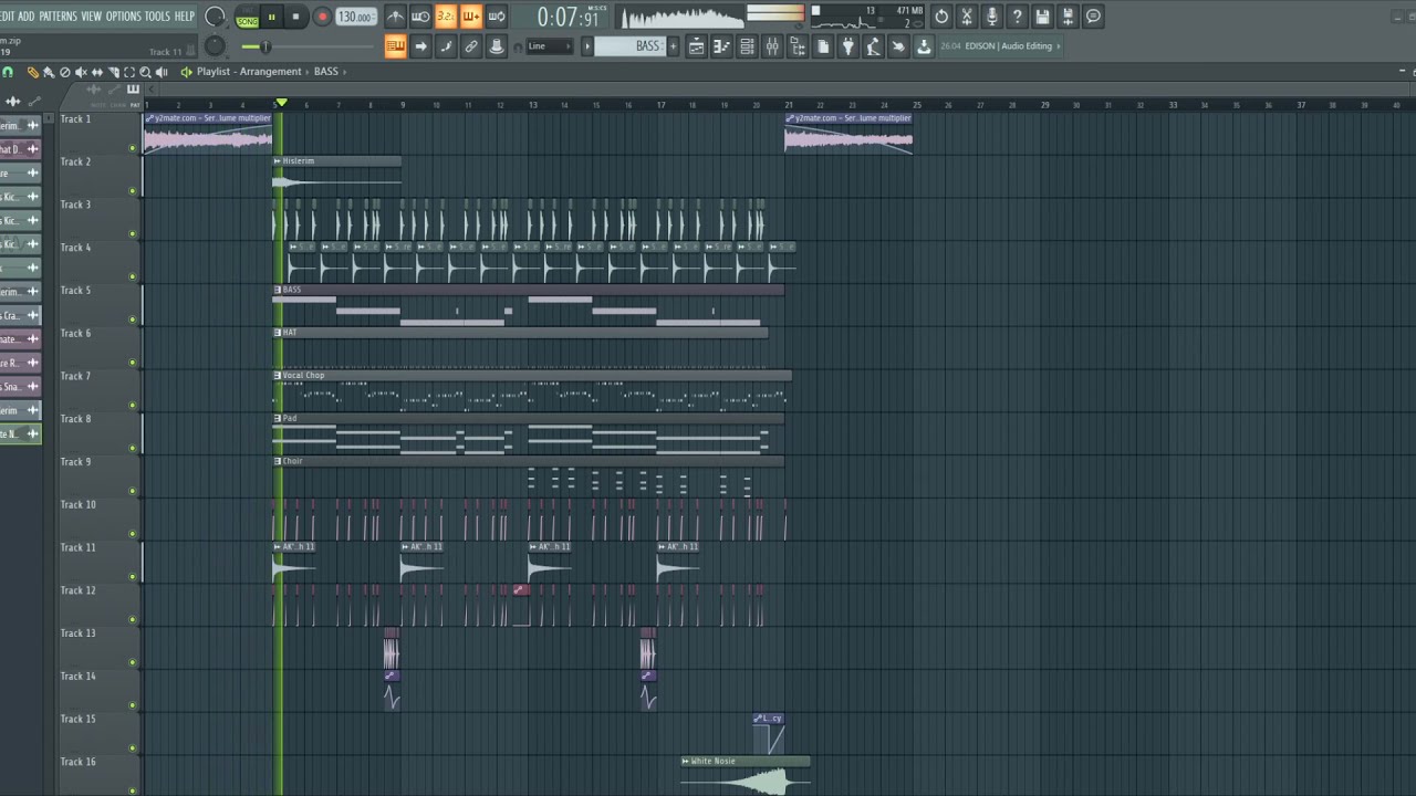 (FREE FLP) Trap Nation Style Flp #7 Serhat Durmus - Hislerim Remake FLP