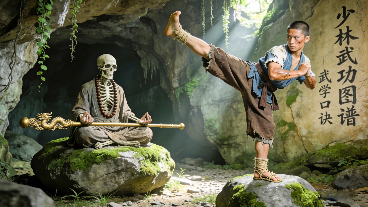 Anak 12 tahun warisi Tai Chi biksu Shaolin, satu pukulan hancurkan 10 bajingan!