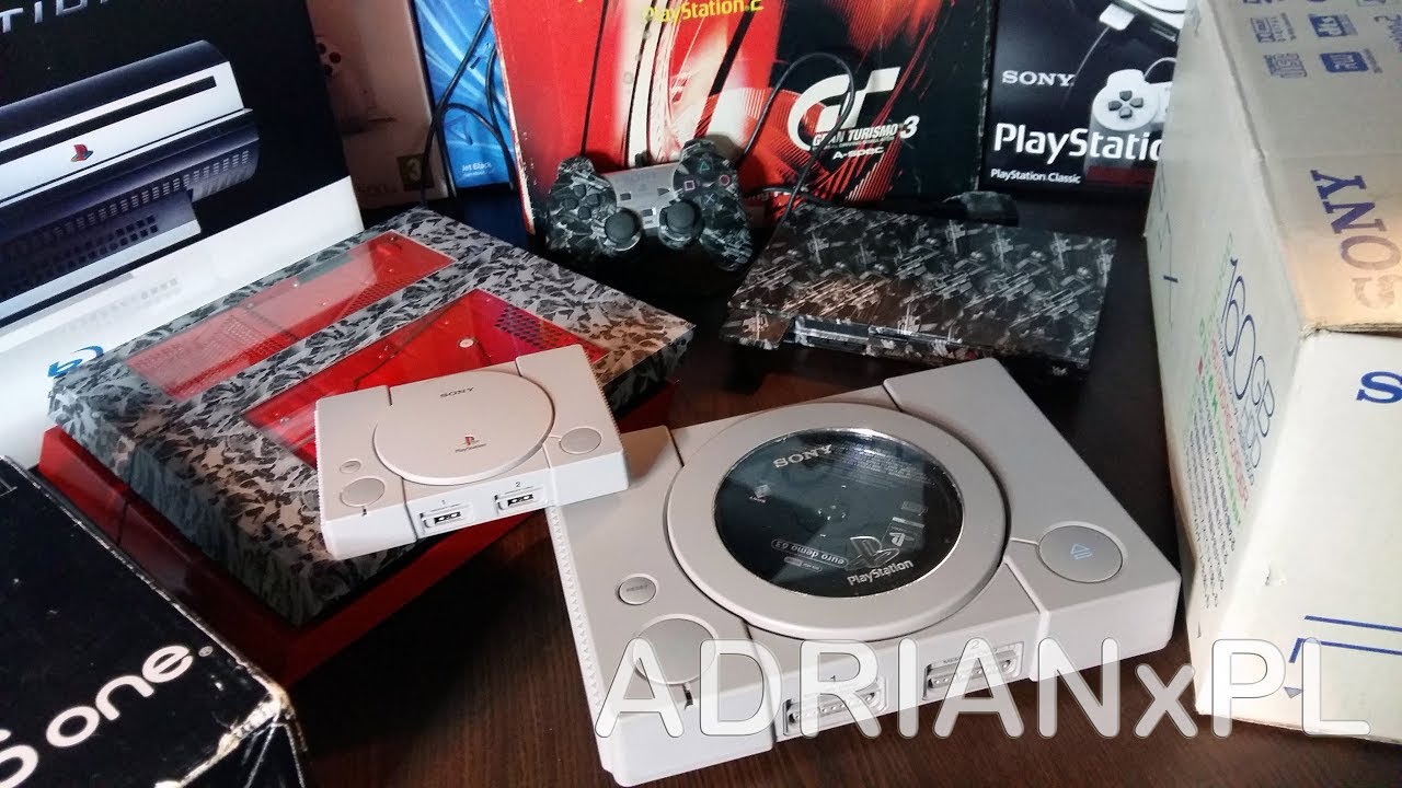 Prezent od mikołaja . - Żona .:) . PlayStation Classic . Moja kolekcja konsol PlayStation.