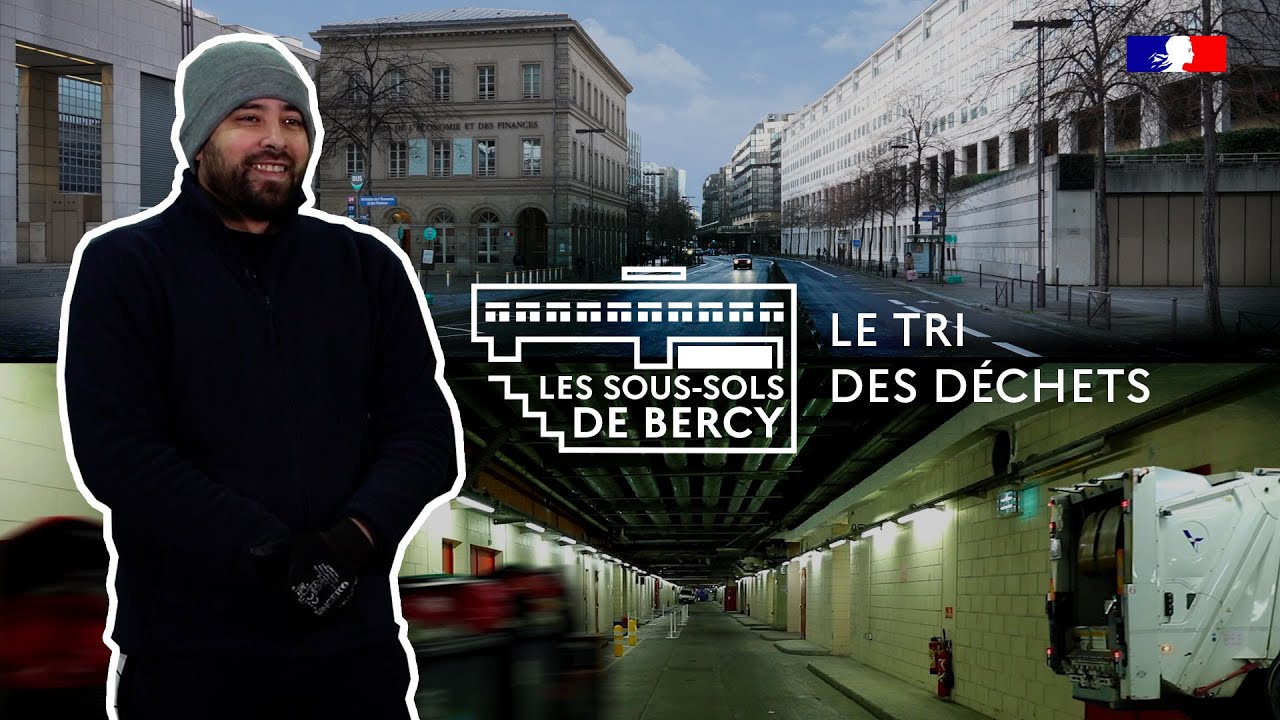 Les sous-sols de Bercy | Le tri des déchets