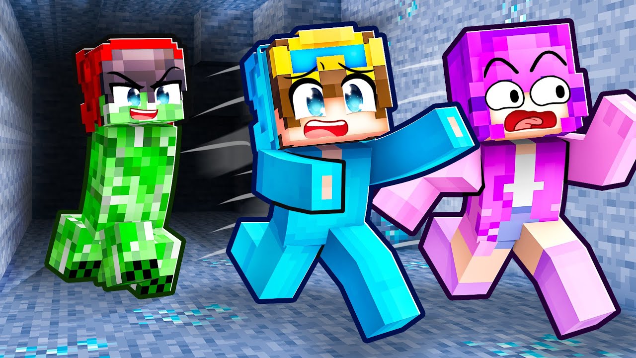 Разыгрываю друзей, играя за ОБОРОТНЯ в Minecraft!