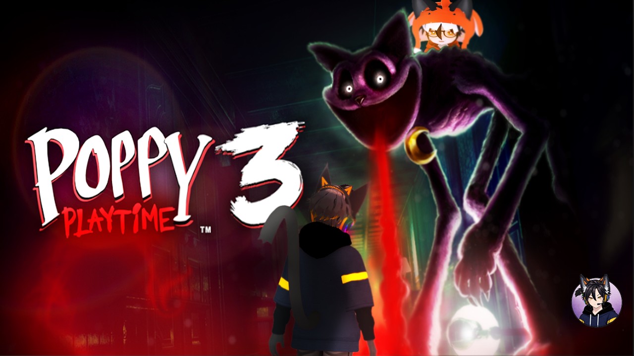 AO VIVO 🔴 ELE APARECEU… E NÃO TEM COMO FUGIR 😨 | Poppy Playtime 3