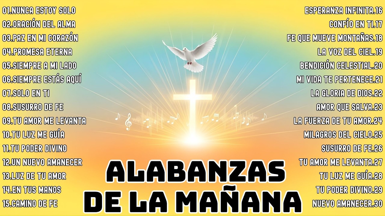 Alabanzas De La Mañana 🌅 Música Cristiana Para Empezar El Día Con Dios | Adoración y Oración