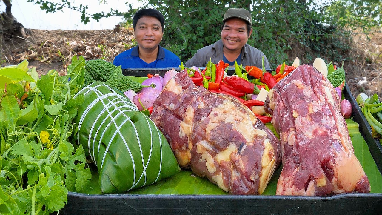 ส้มเนื้อเสือ ห่อใหญ่ๆปานหมูน้อย แกล้มลูกโดดเผ็ดๆ สุดคักขนาด