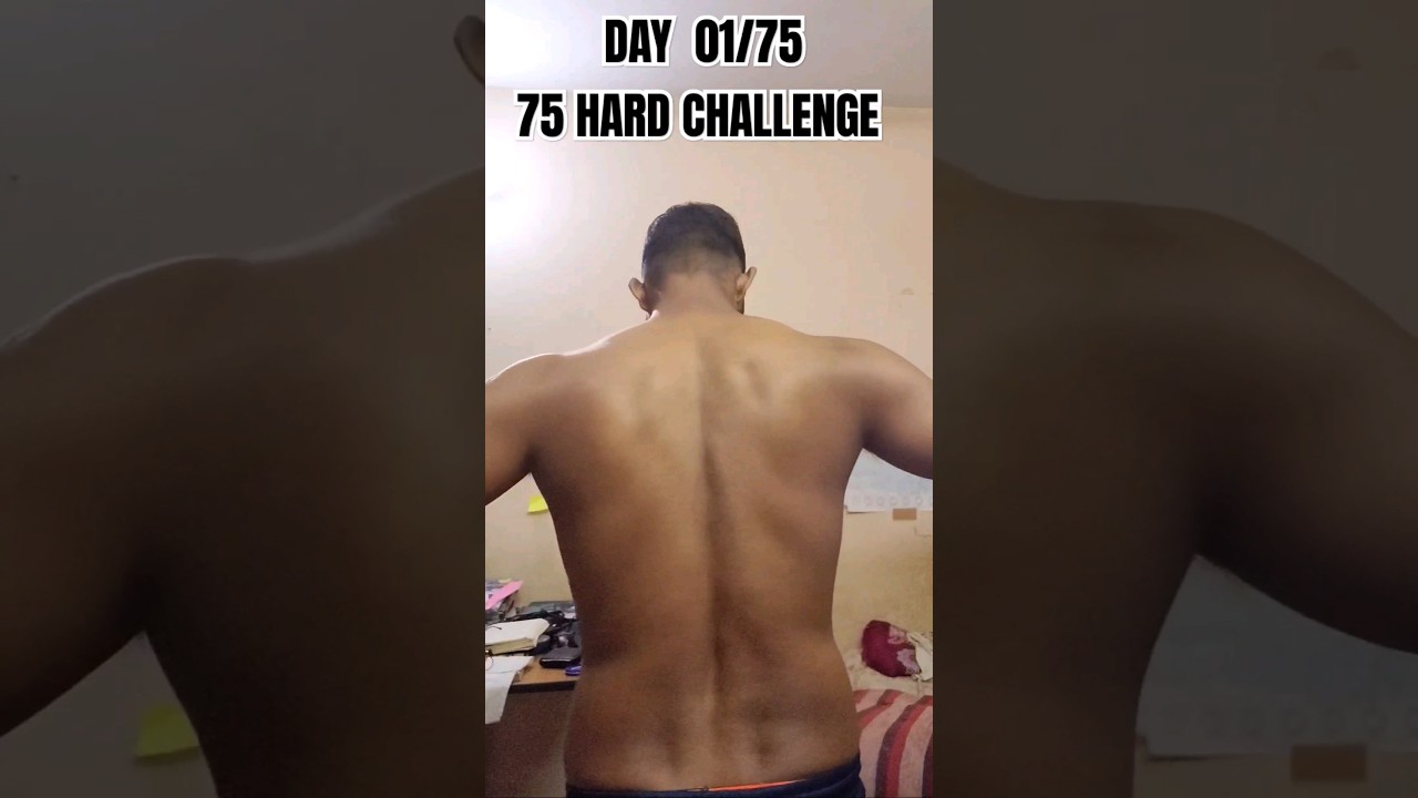 75 Hard Challenge Transformation TimeLapse | 75 hard Challenge Result | #75hardchallenge #fitness