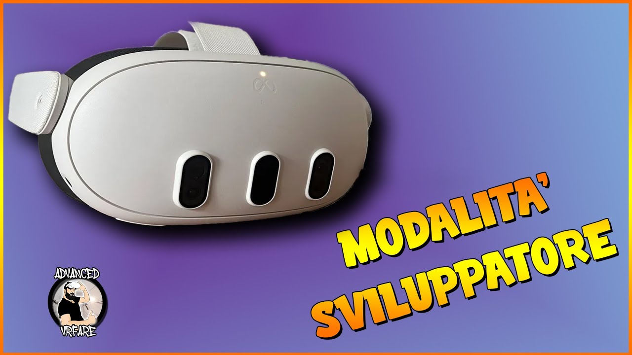 Come Attivare Modalit&agrave; Sviluppatore su Meta Quest 3