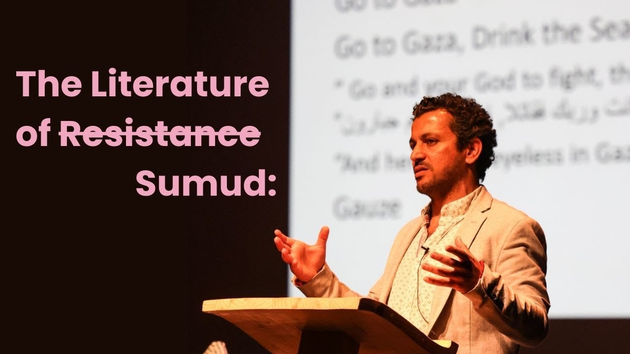 The Cúirt Lecture with Ahmed Masoud: The Literature of Sumud (Resilience)