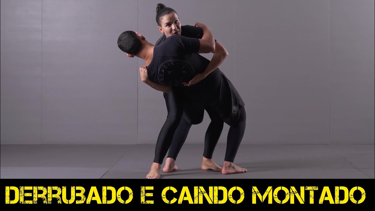 Derrube o Oponente e Caia Montado Como Kyra Gracie