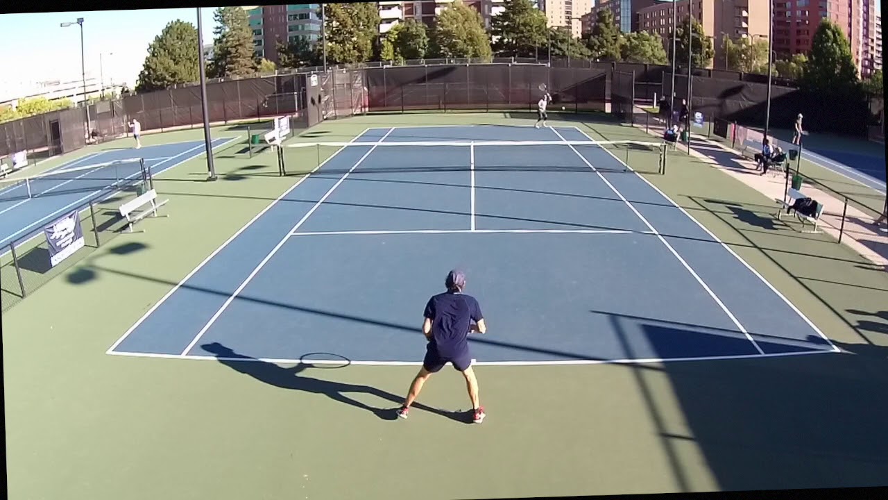 An Epic Clash!!  Colo State Open Final, Men's 65 Singles, World No 1 Sr Player vs Ambidextrous App
