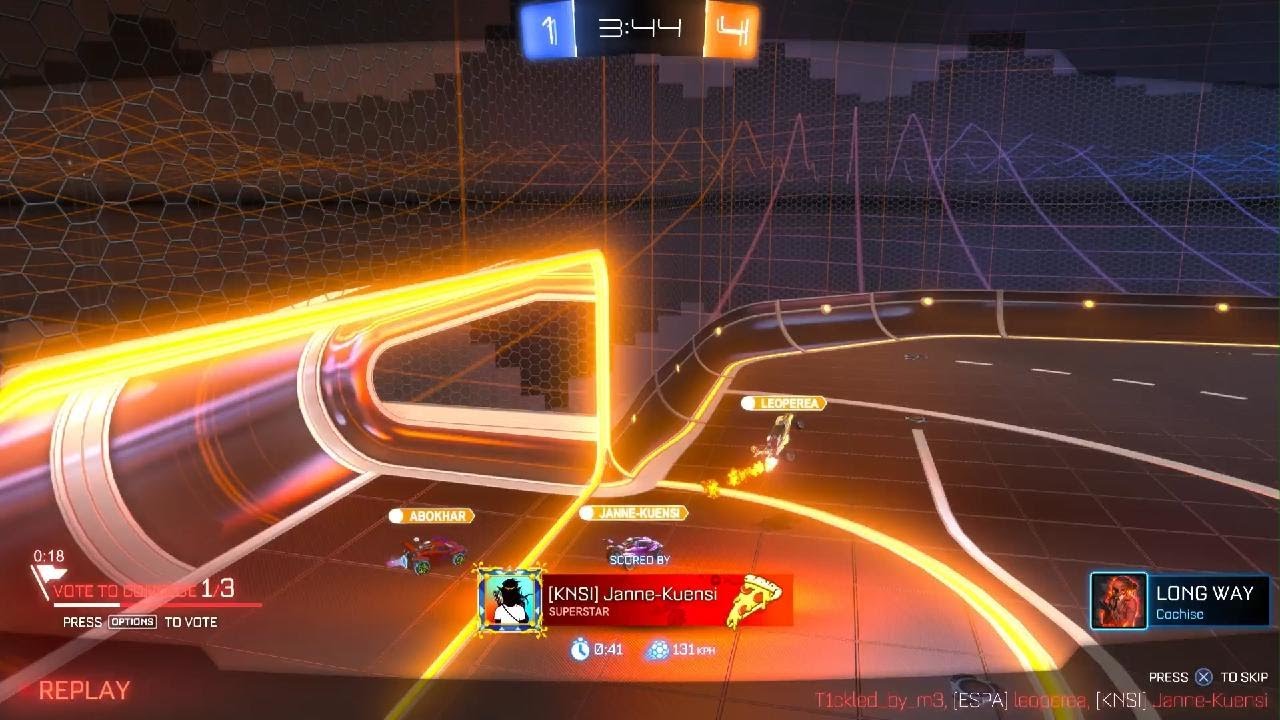 Rocket league Heatseeker ranked (never had so many saves)