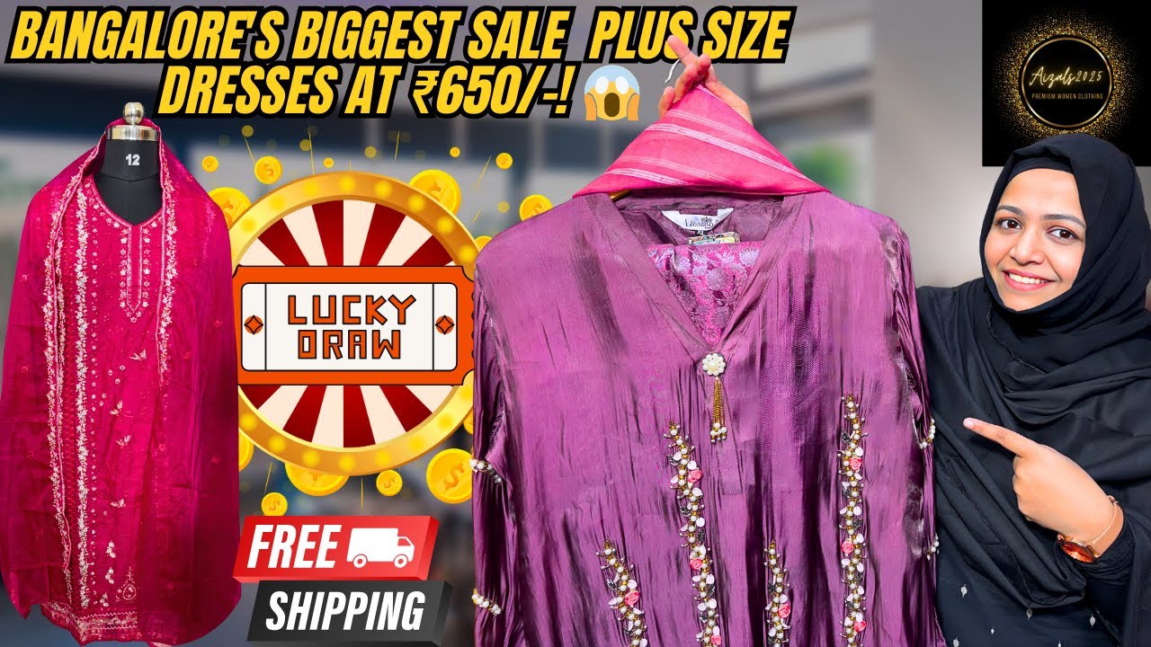 Bangalore Jayanagar's Hidden Gem: BIGGEST Bridal, Pakistani, Ethnic & Co-Ord Shopping SALE at ₹400/