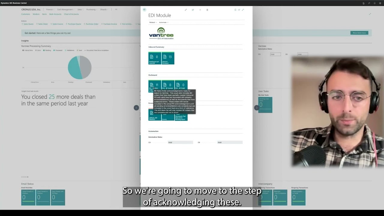 Streamline Operations with Vantree's EDI Solution for Microsoft Dynamics 365 Business Central