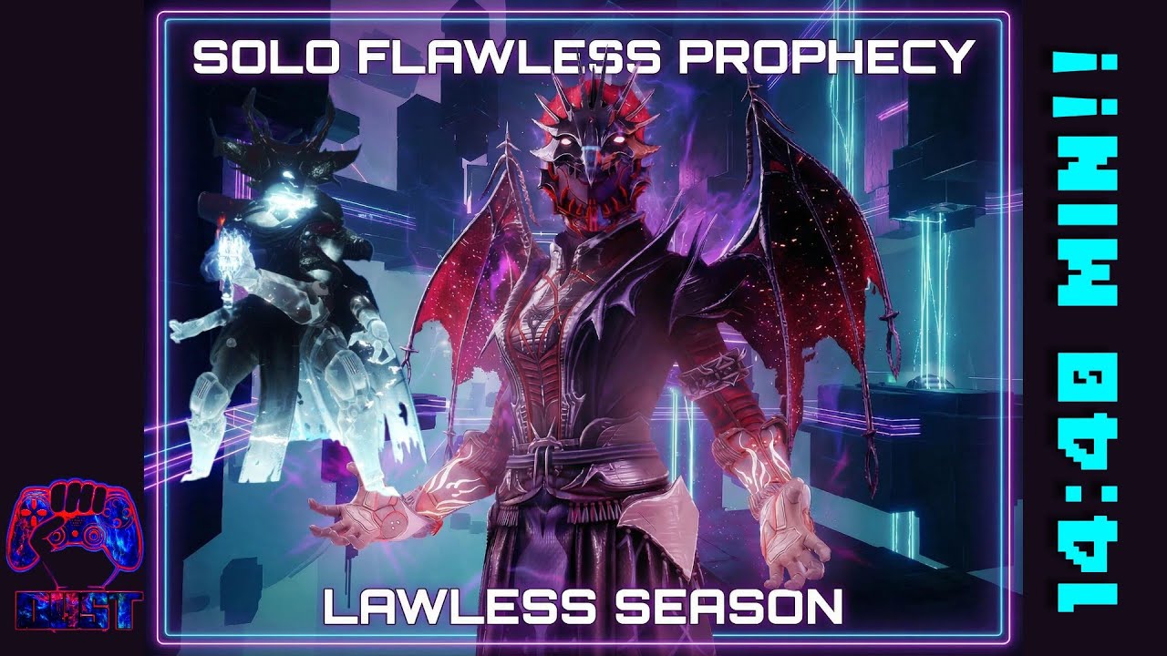 Solo Flawless Prophecy 14 40Min Renegade Destiny 2!
