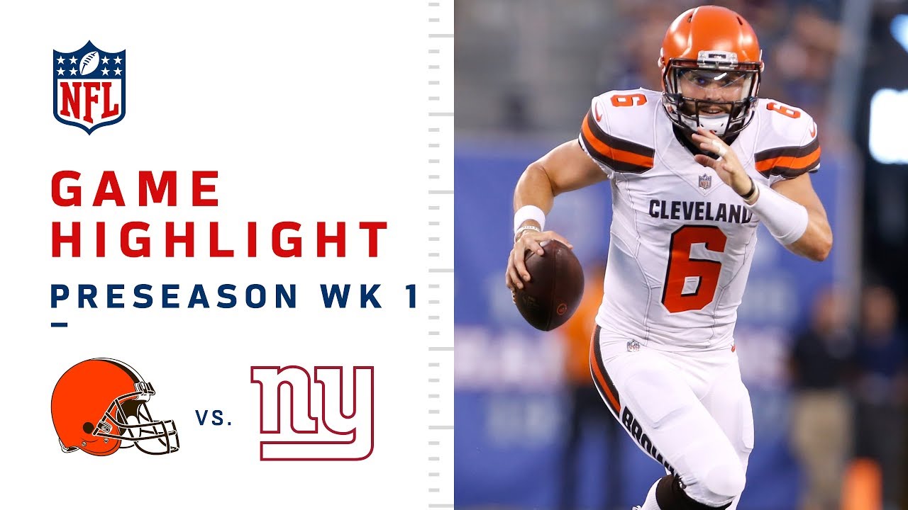 Baker Mayfield's First NFL TD Drive!