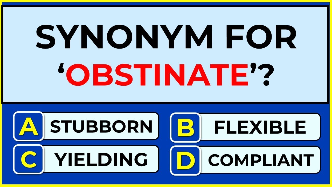 Only English Pros Can Ace This 😏 25-Question Synonym Quiz Challenge