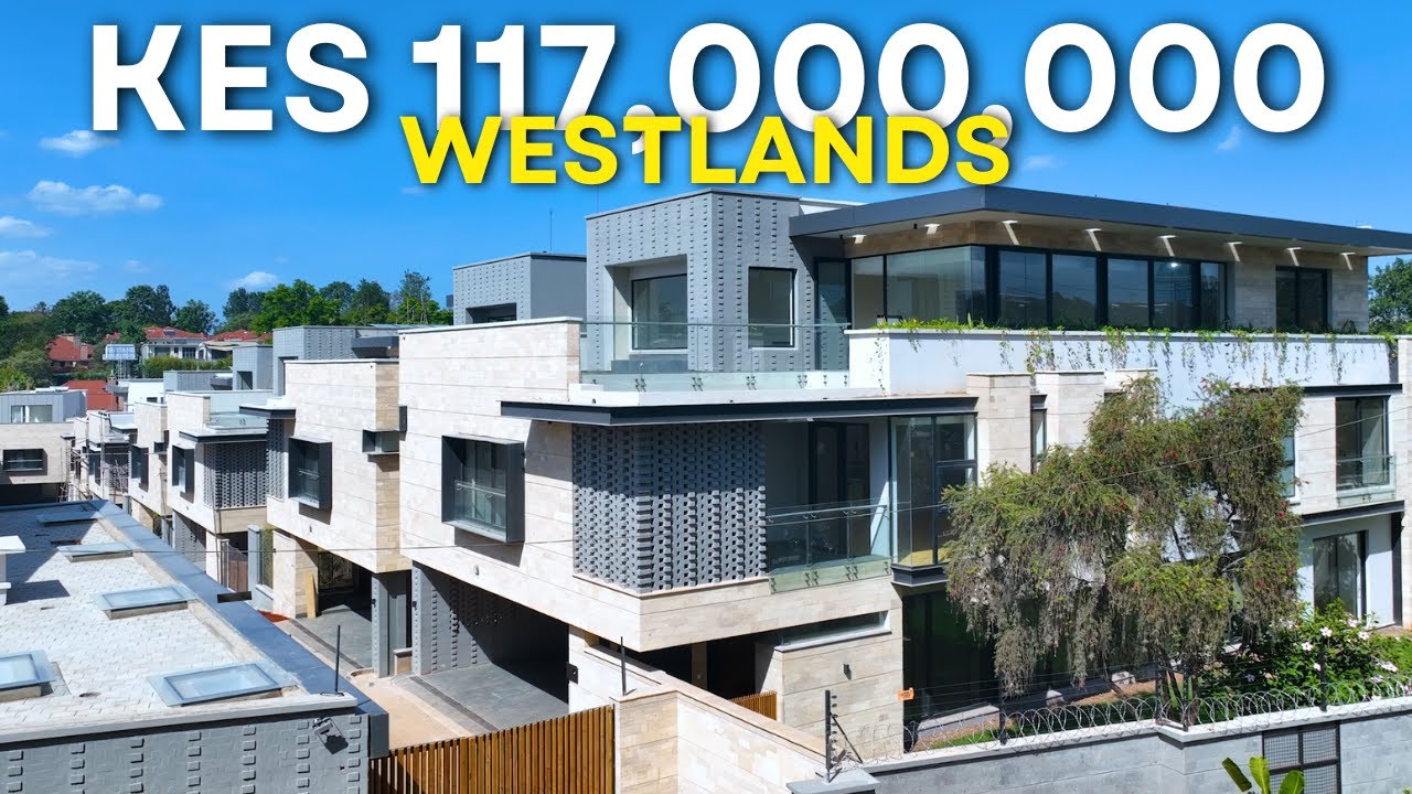 Inside Ksh.117,000,000 5 Bedroom Townhouse #housetour in Westlands Nairobi Kenya