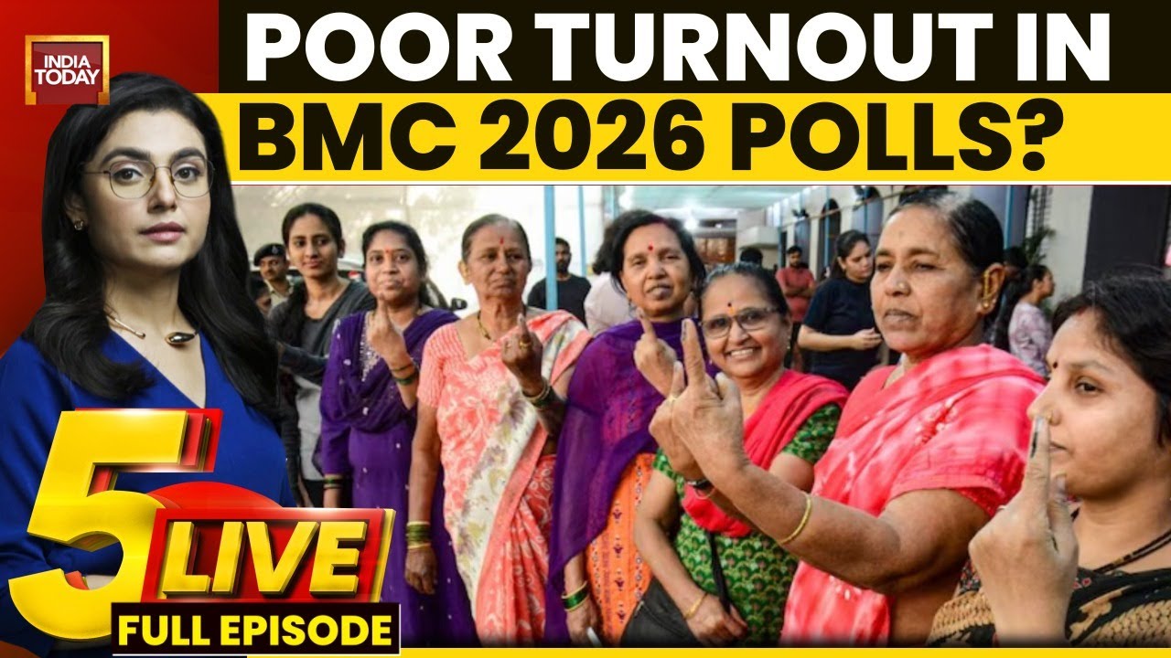 BMC Election 2026 | ED Vs TMC | NEET PG Cutoff Controversy | 5Live With Sonal Mehrotra Kapoor