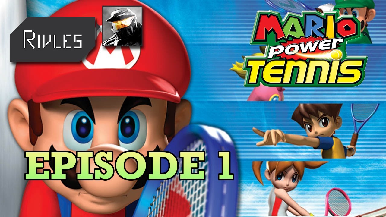 Mario Power Tennis Walkthrough - Episode 1/14 - Un jour, je serai n°1 !