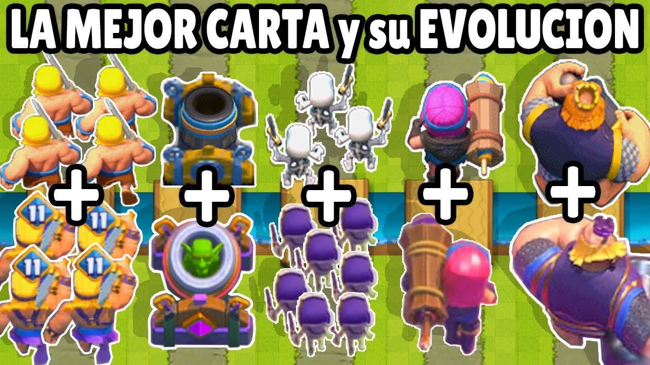 LA MEJOR EVOLUCION Y SU CARTA | NUEVAS CARTAS | OLIMPIADAS de CLASH ROYALE
