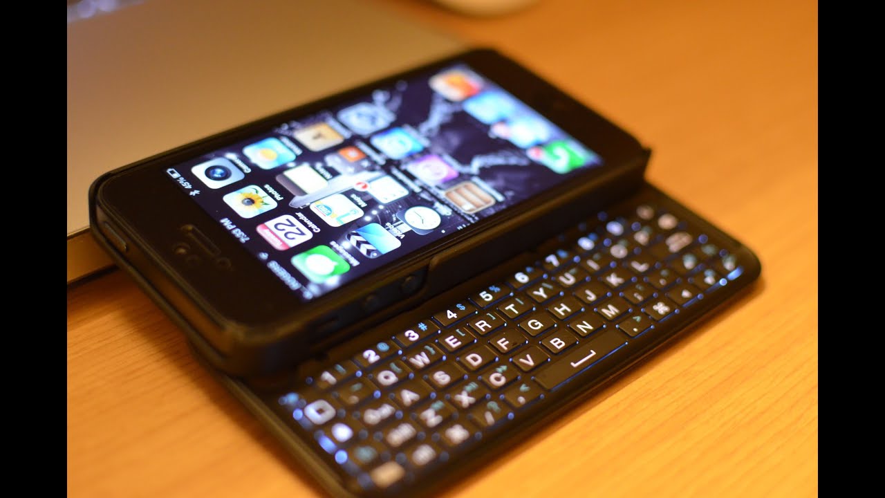 BEST Keyboard Case for  iPhone 5/5S! - Boxwave Keyboard buddy Case Backlit Edition - indepth Review