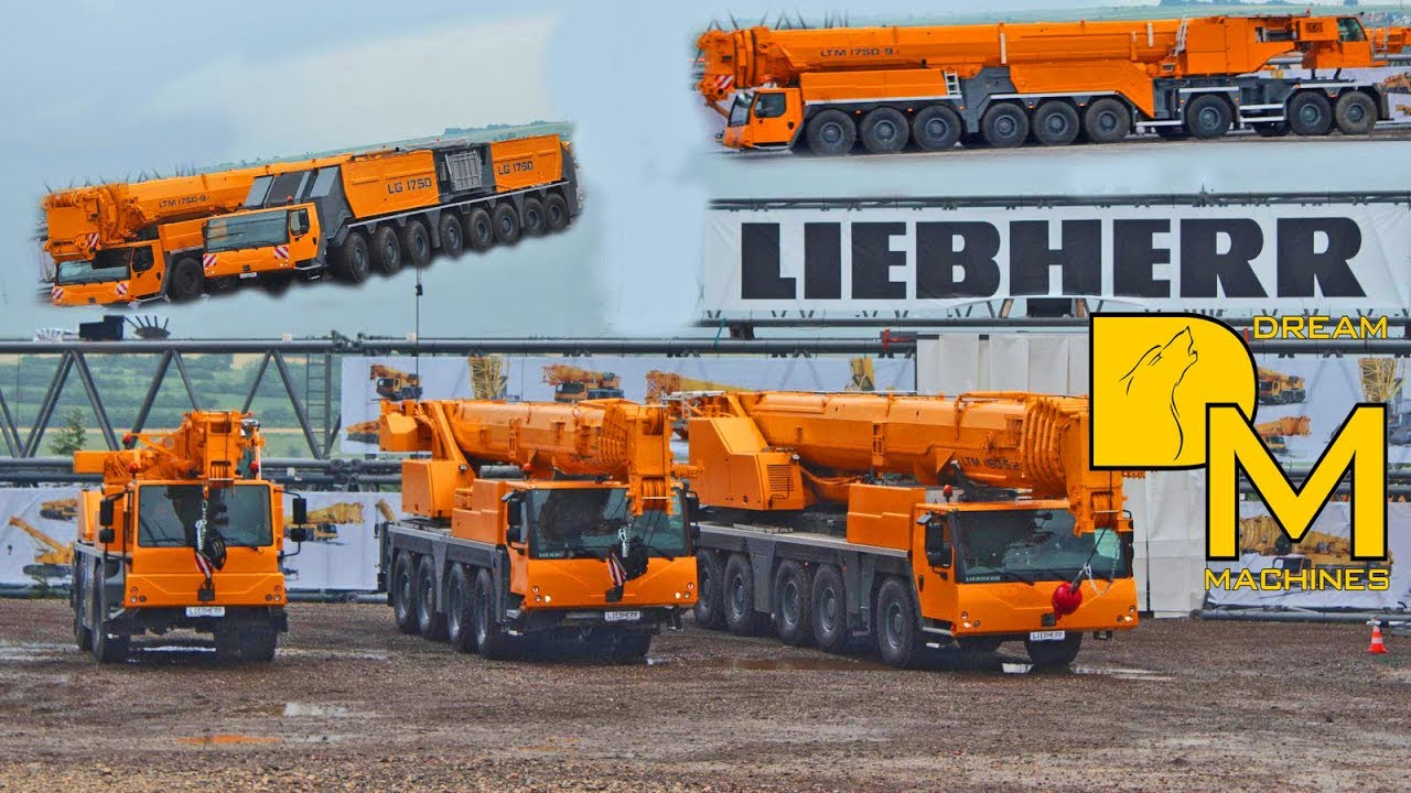 Ultimate Liebherr Crane presentation customer days mobile crane show LTM 1750-9.1 LG 1750