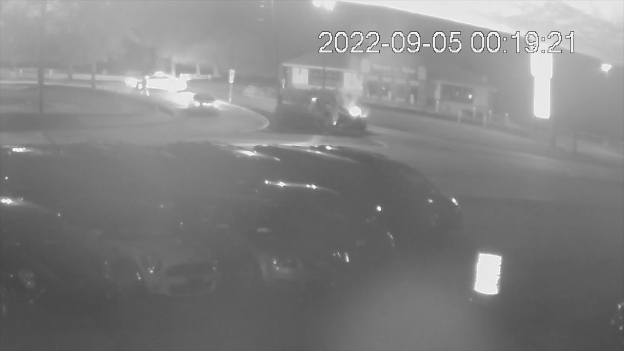 Worcester Police Department release video footage of man being pulled from burning car