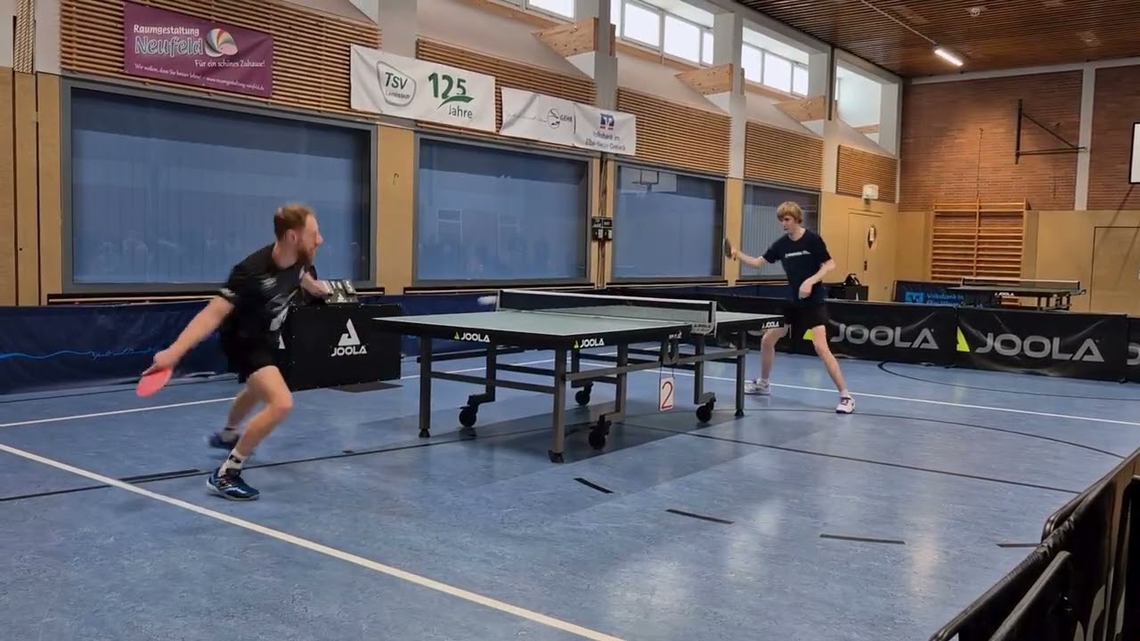 TT-Oberliga 2026: Peter Frick (TSV Lunestedt) - Jacob Martin (TV Hude)