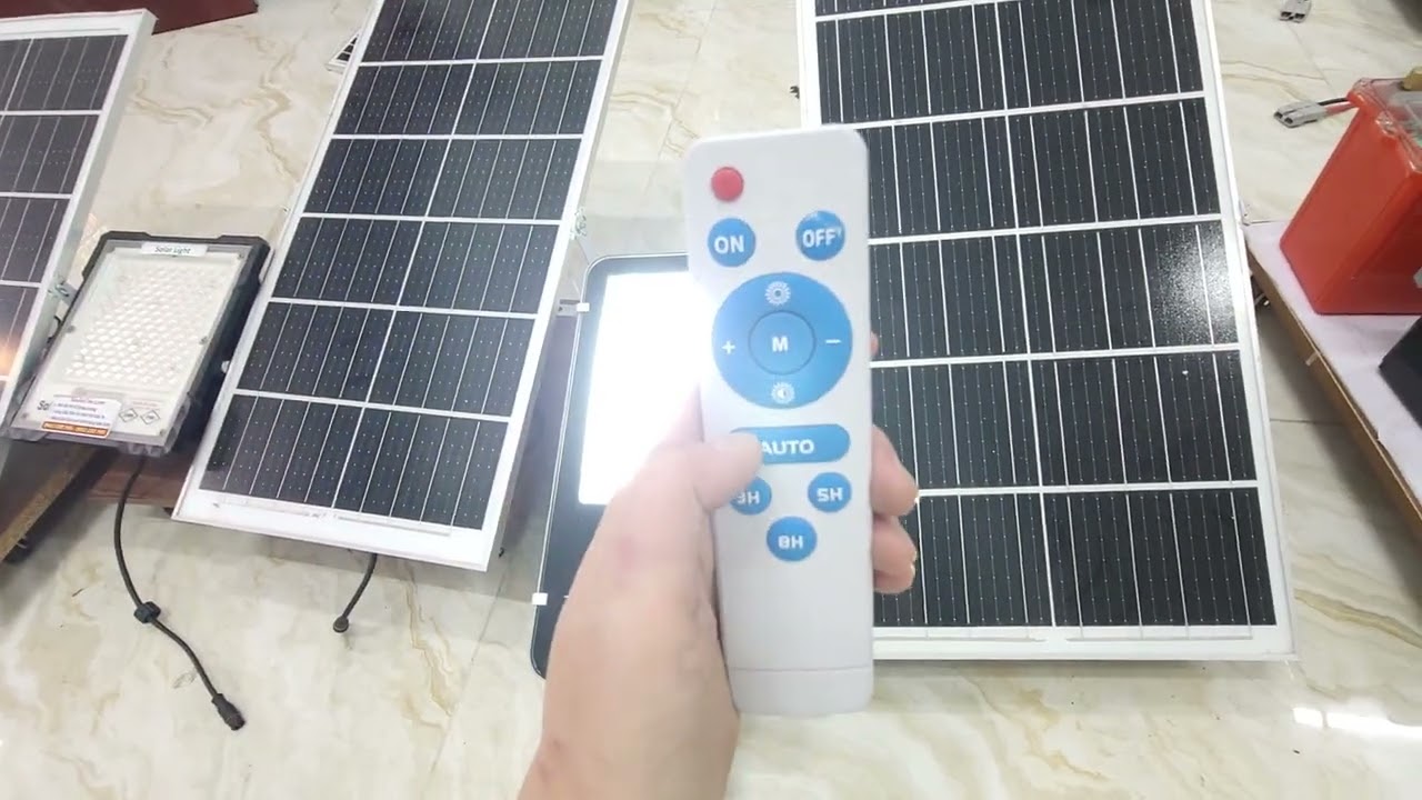 Cách lắp đèn mặt trời bản 400w Độ sáng thực tế của đèn Phù hợp lắp ngoài trời, trong nhà